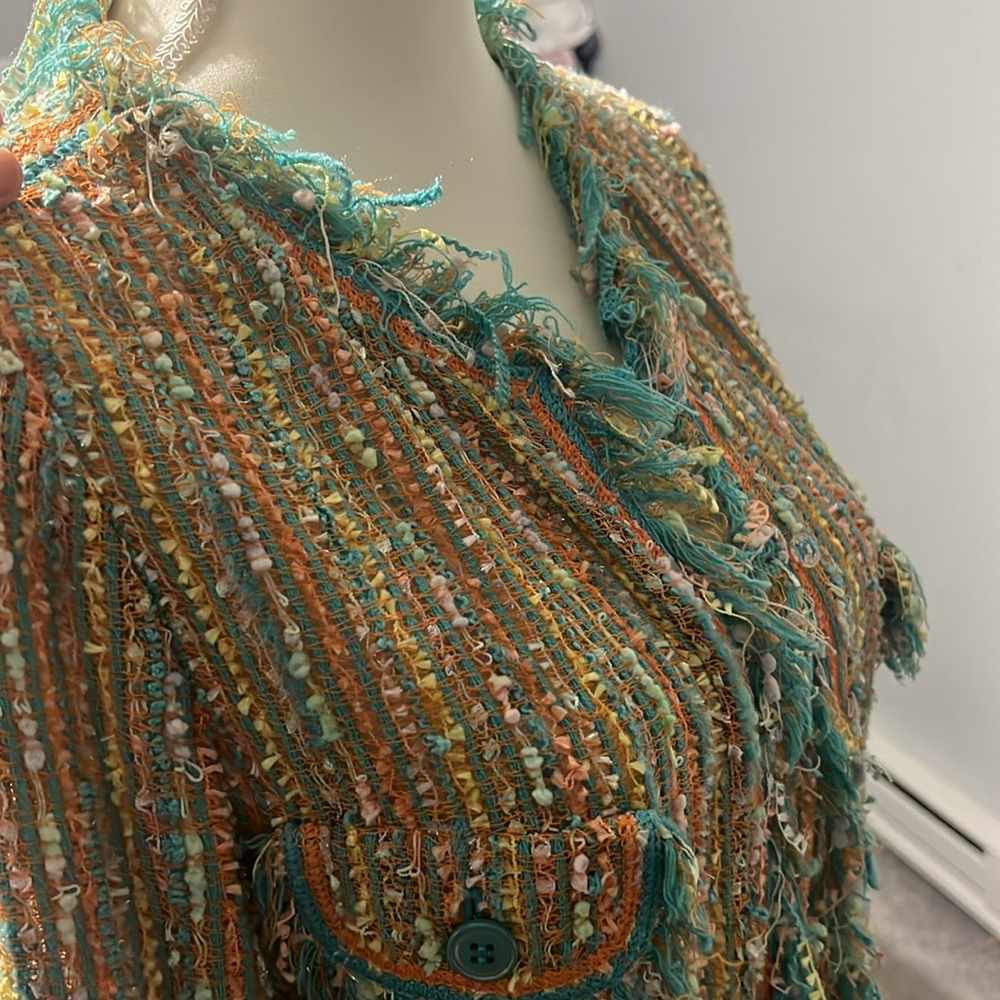 Spring/ Summer tweed jacket. - Picture 3 of 7